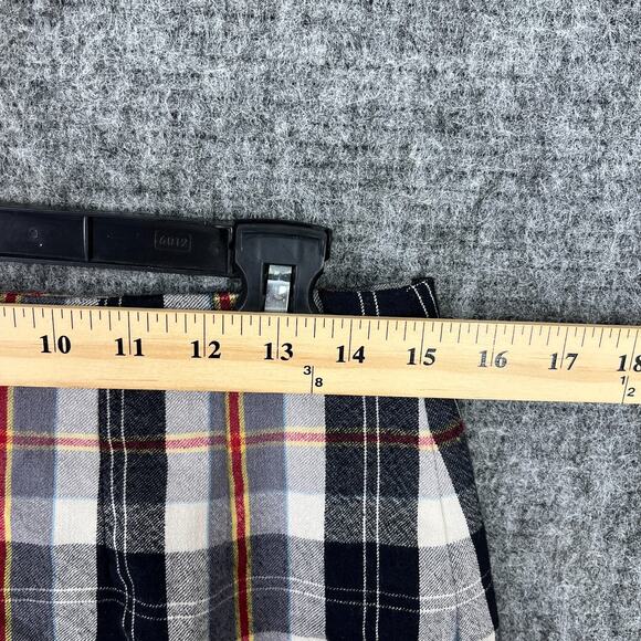 JG Hook Skirt Womens 8P Petite Wool Plaid Business Straight Pencil Short - Picture 6 of 7